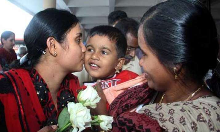 29 keralite nurses return from iraq