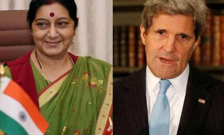 kerry sushma to chair india us strategic dialogue