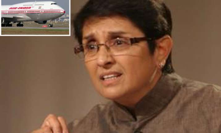 kiran bedi defends buying air tickets at discount says