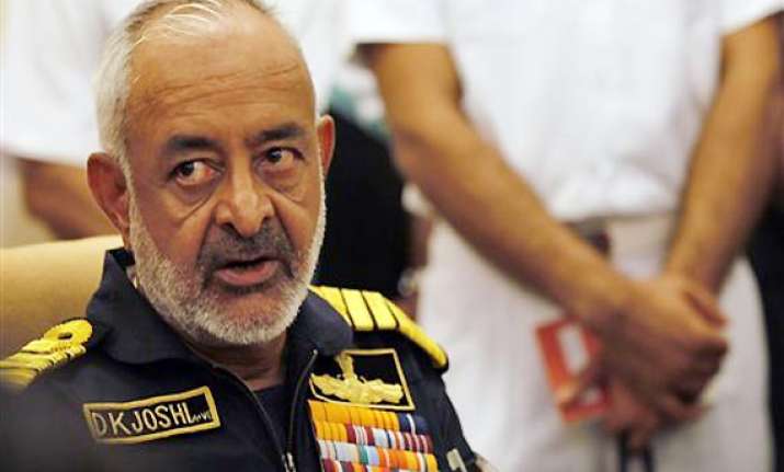 know why naval chief admiral joshi resigned