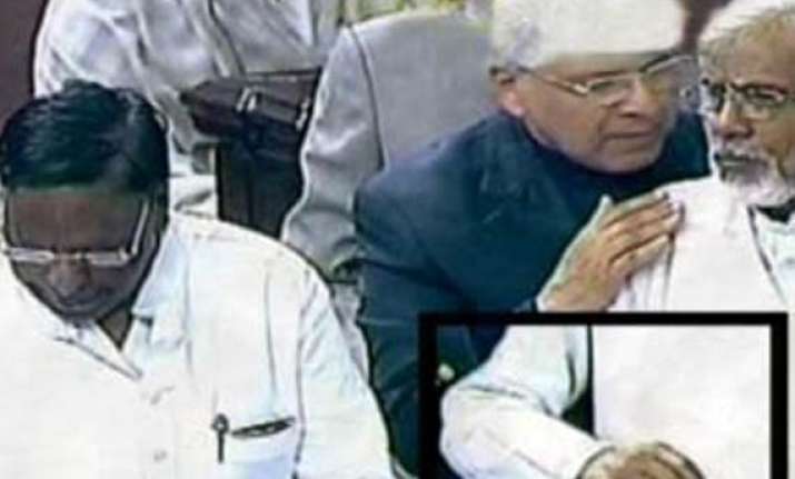 lalu did not tutor me to tear lokpal bill rajniti prasad