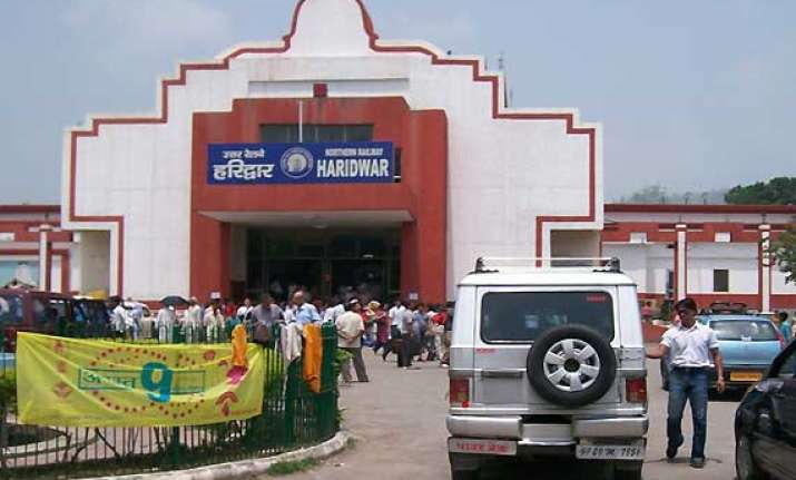 let issues threat to blow up haridwar railway station