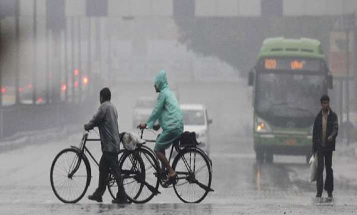 light rains in north india bring little relief from heat