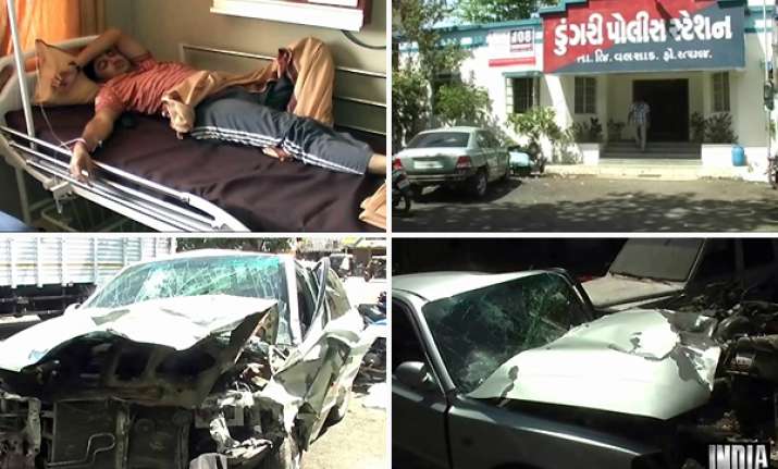 liquor mafia tries to crush police sub inspector under