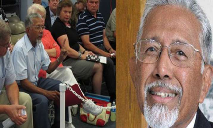 mahatma gandhi s great grandson in kansas state assembly