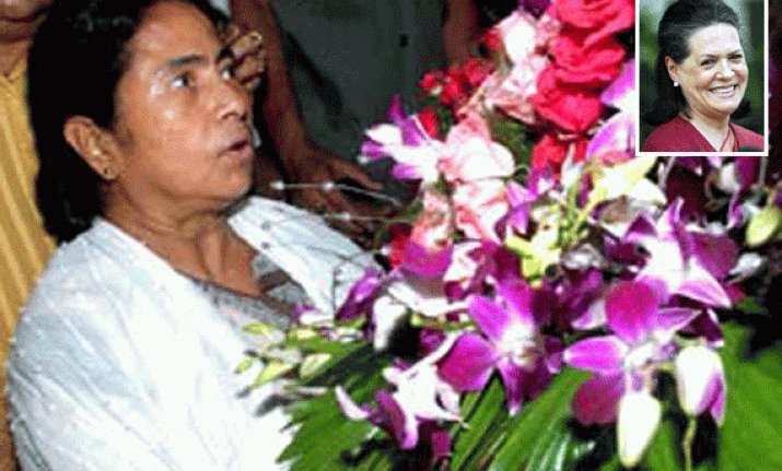 mamata sends get well soon bouquet to sonia residence