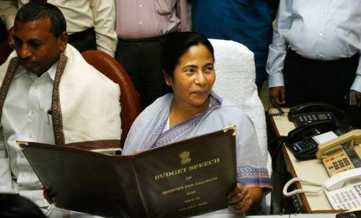 mamata s outbursts couplets add spice to rail budget speech