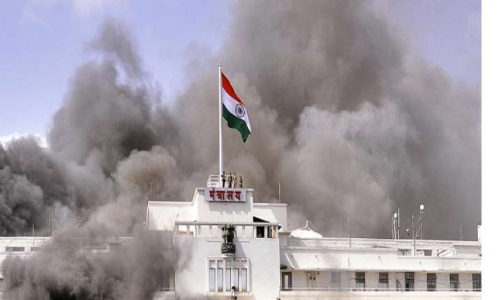 mantralaya fire sixteen cctv footages partially damaged