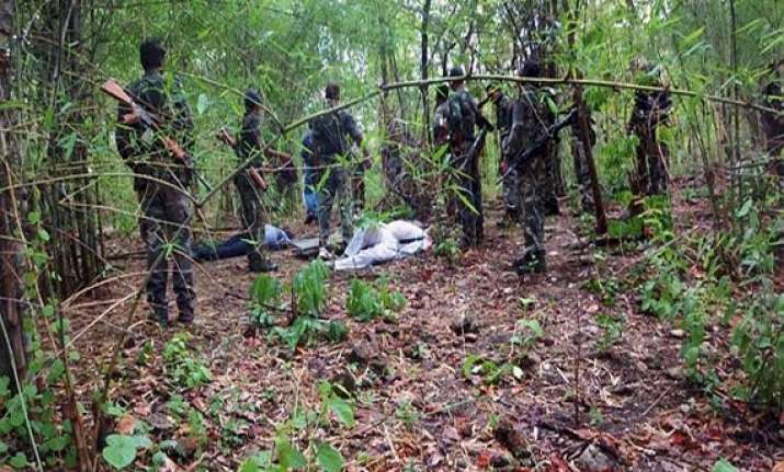 maoist attack over 1 000 troops rushed to bastar jungles