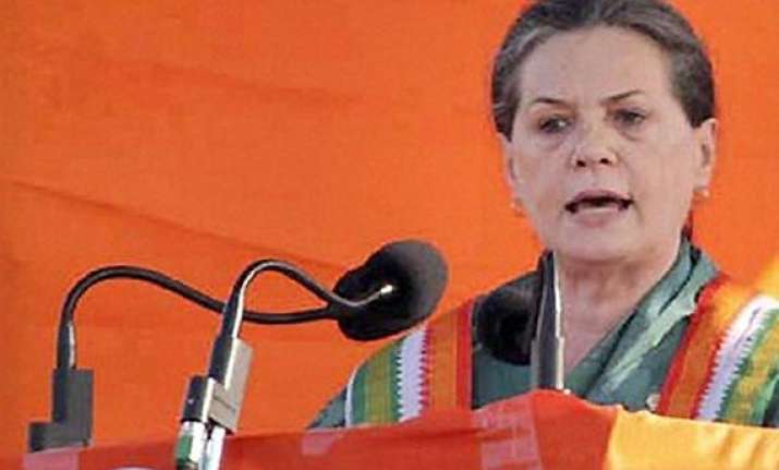 may god save the country from modi model says sonia