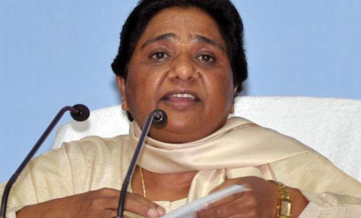 mayawati blames cong bjp media muslims for bsp debacle in up