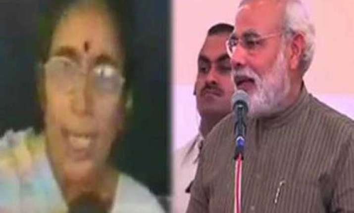 meet narendera modi s wife jashodaben chimanlal modi