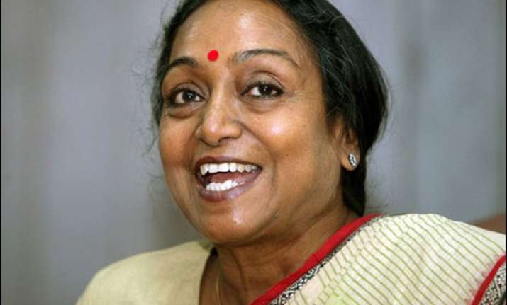 meira kumar files another plea in land grab case