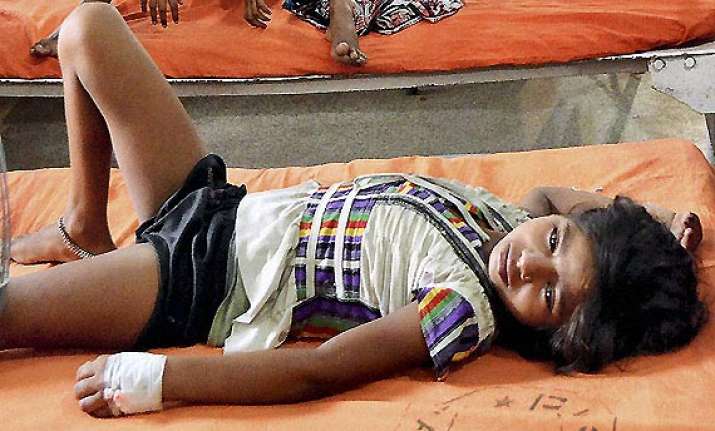 mid day meal 110 children taken ill in bihar