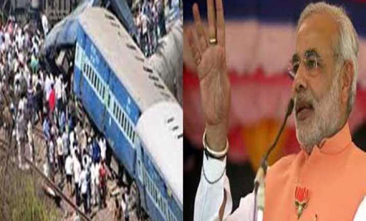 modi announces relief for up train accident victims