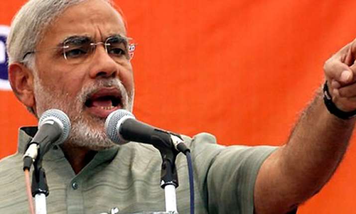 modi challenges congress to provide 24 hour power in amethi