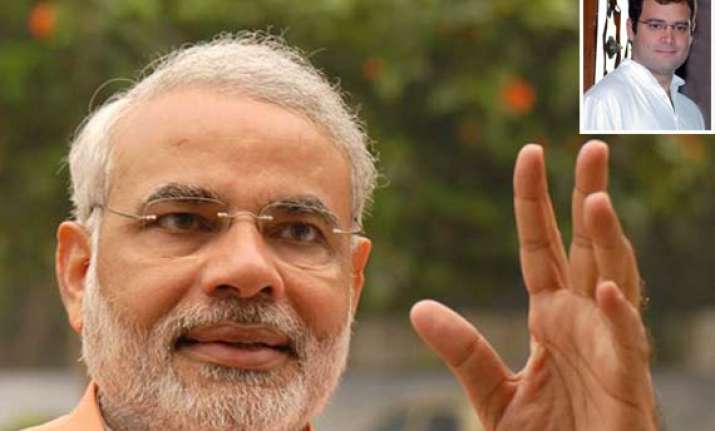 modi targets rahul says he visits poor for photo ops