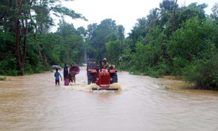 monsoon five more die in up major rivers in spate