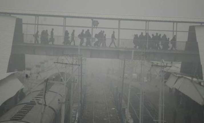 more than a dozen trains remain cancelled due to fog
