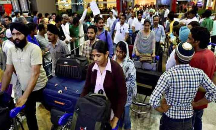 13 nationals from ebola hit liberia cleared in delhi