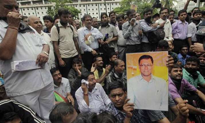 mumbai acp shunted in connection with j dey killing