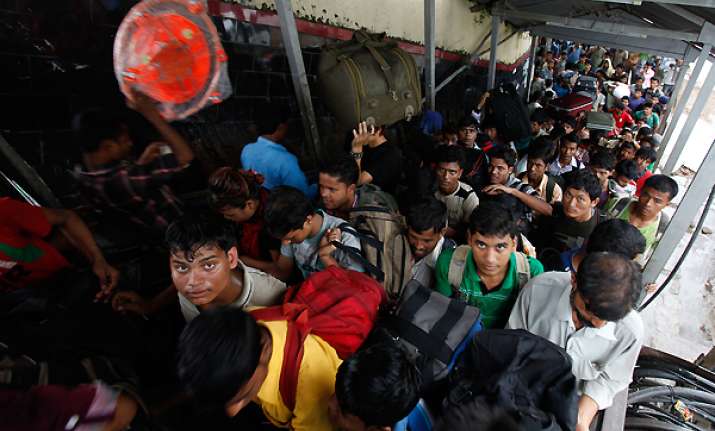 ne people exodus stops from karnataka dwindles from tn