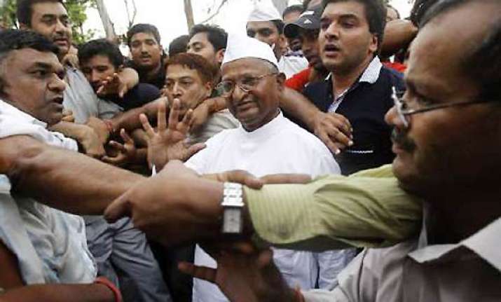 nhrc seeks report on police action on hazare supporters