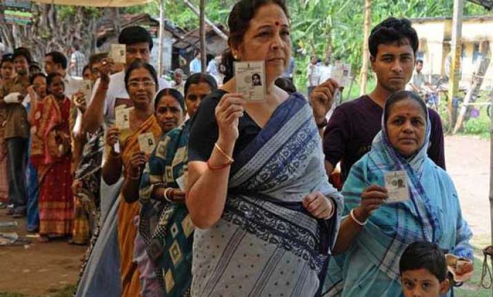 nearly 82 per cent polling recorded in west bengal