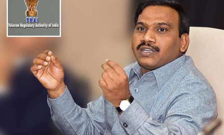 never recommended any telecom spectrum auction trai