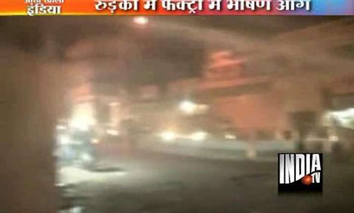 nine charred to death in onida factory fire near roorkee