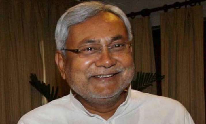 nitish accuses bjp of destroying brand bihar