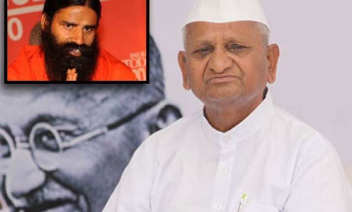 no difference with anna hazare says ramdev