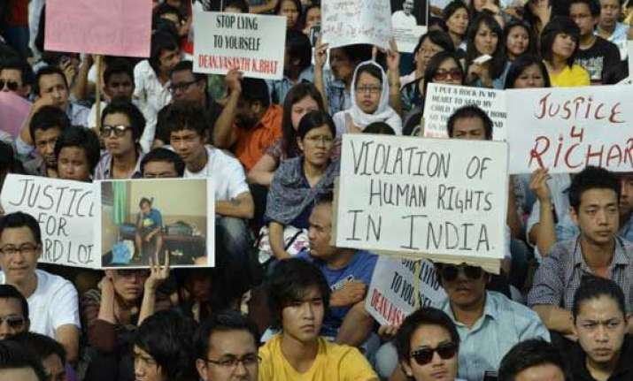 northeast students hold protest over student s death meet
