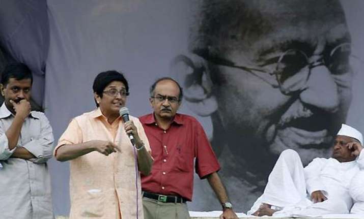 nothing to do with any political party team anna