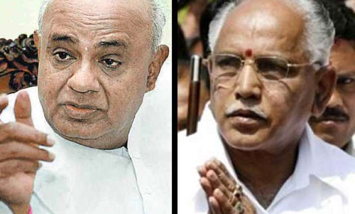 now deve gowda wants to sit on indefinite fast from july 3