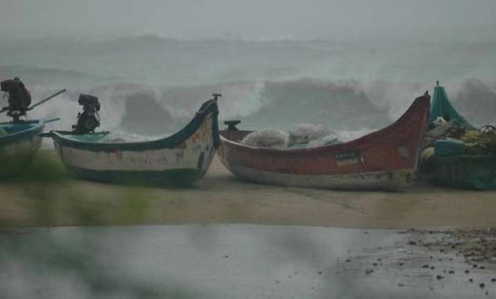 odisha alerts fishermen over rough seas