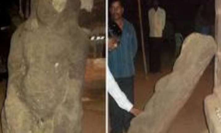 oldest idol of mother goddess unearthed in andhra pradesh
