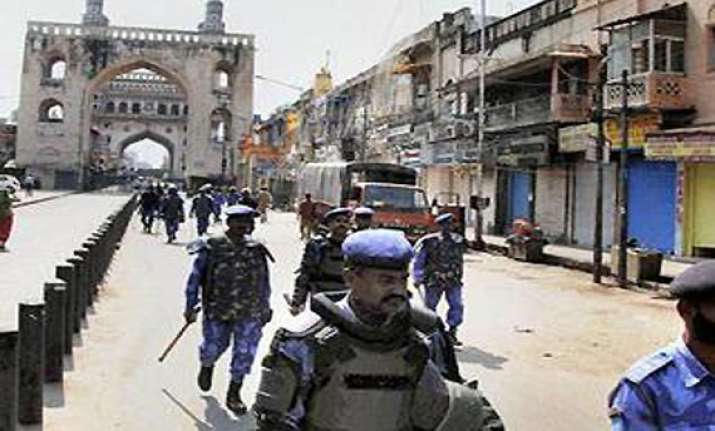 on telangana march day hyderabad under police siege