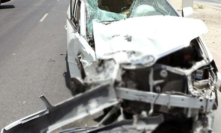 one killed 3 hurt in mishap involving mp govt official s car