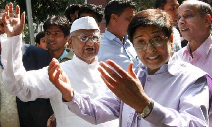 opposition to lokpal cost cong dearly says team anna