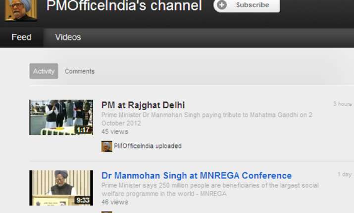 pmo makes its debut on youtube