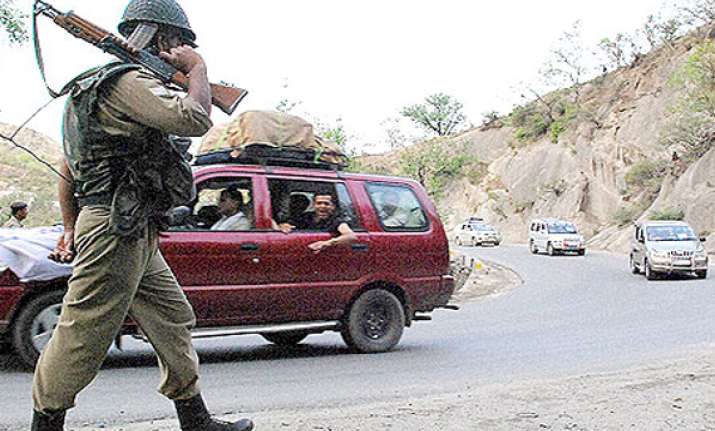 pahalgam observes shutdown over crpf taxi drivers row