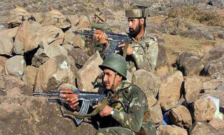 pak violates ceasefire again targets 16 indian posts