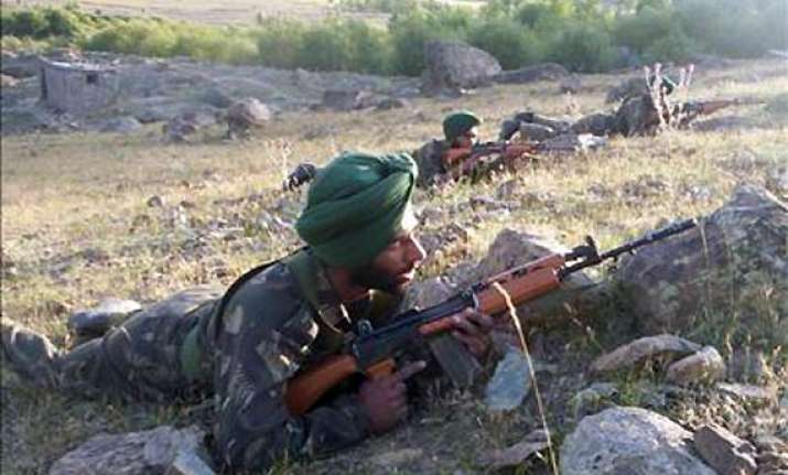 pakistani troops fire at indian posts in poonch