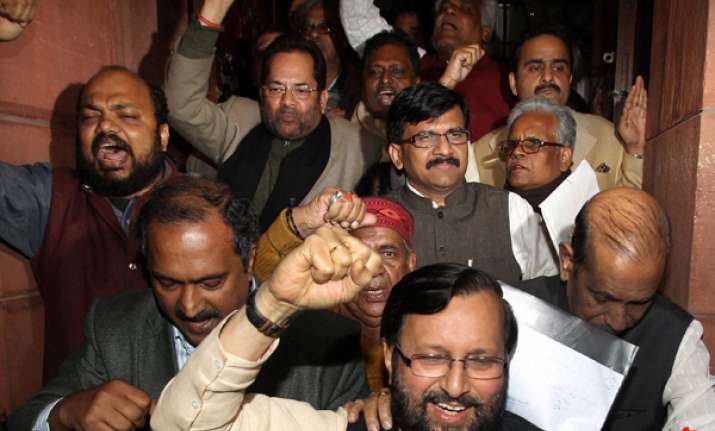 parties cry foul bjp wants govt to resign