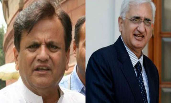 patel discusses dead gujarat fisherman s issue with khurshid