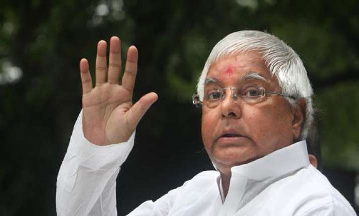 police seeks ec instruction to lodge fir against lalu