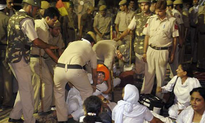 police tells court ramdev did not incite communal enmity