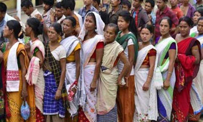 62 per cent polling in manipur till 2 pm