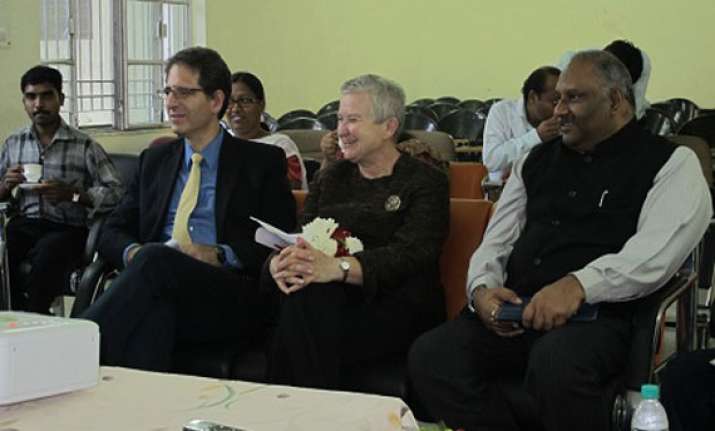 powell calls for more indian women students in us